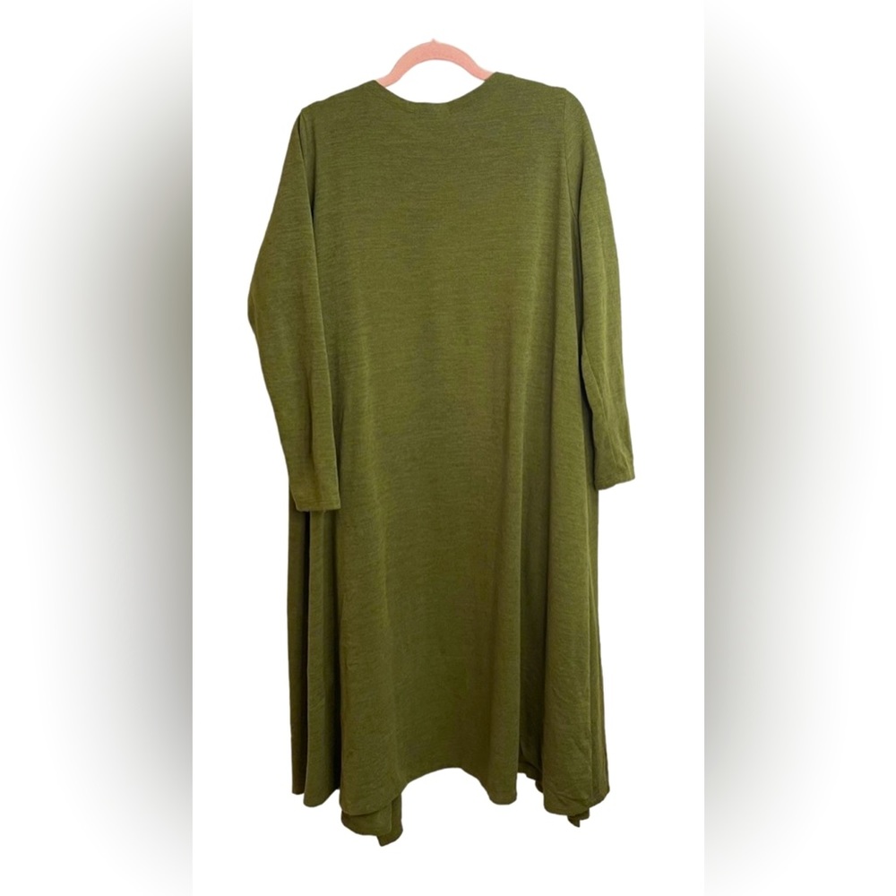 Luluaroe Sarah Olive Green Open Front
Duster Cardigan